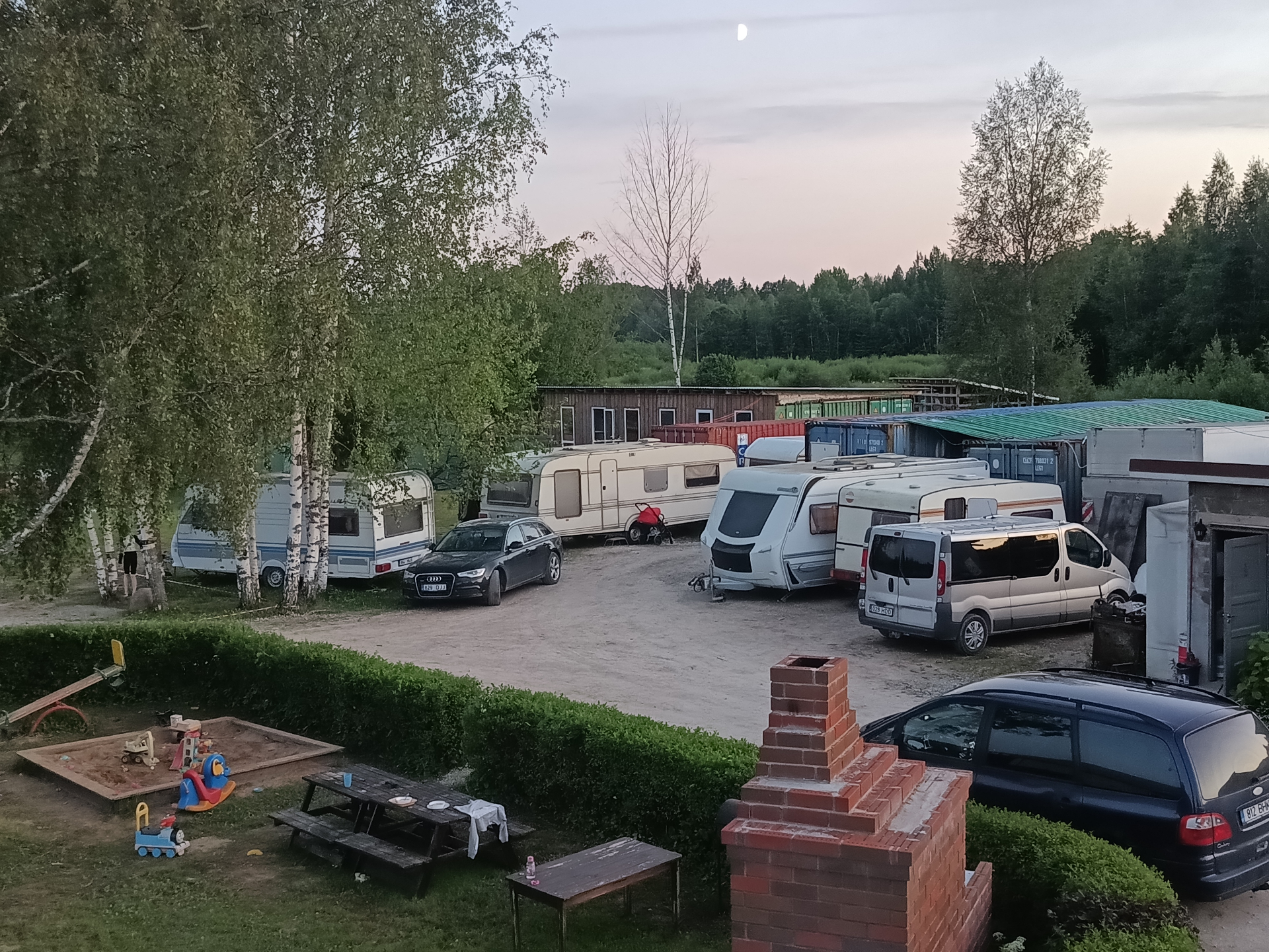 Место для своих караванов